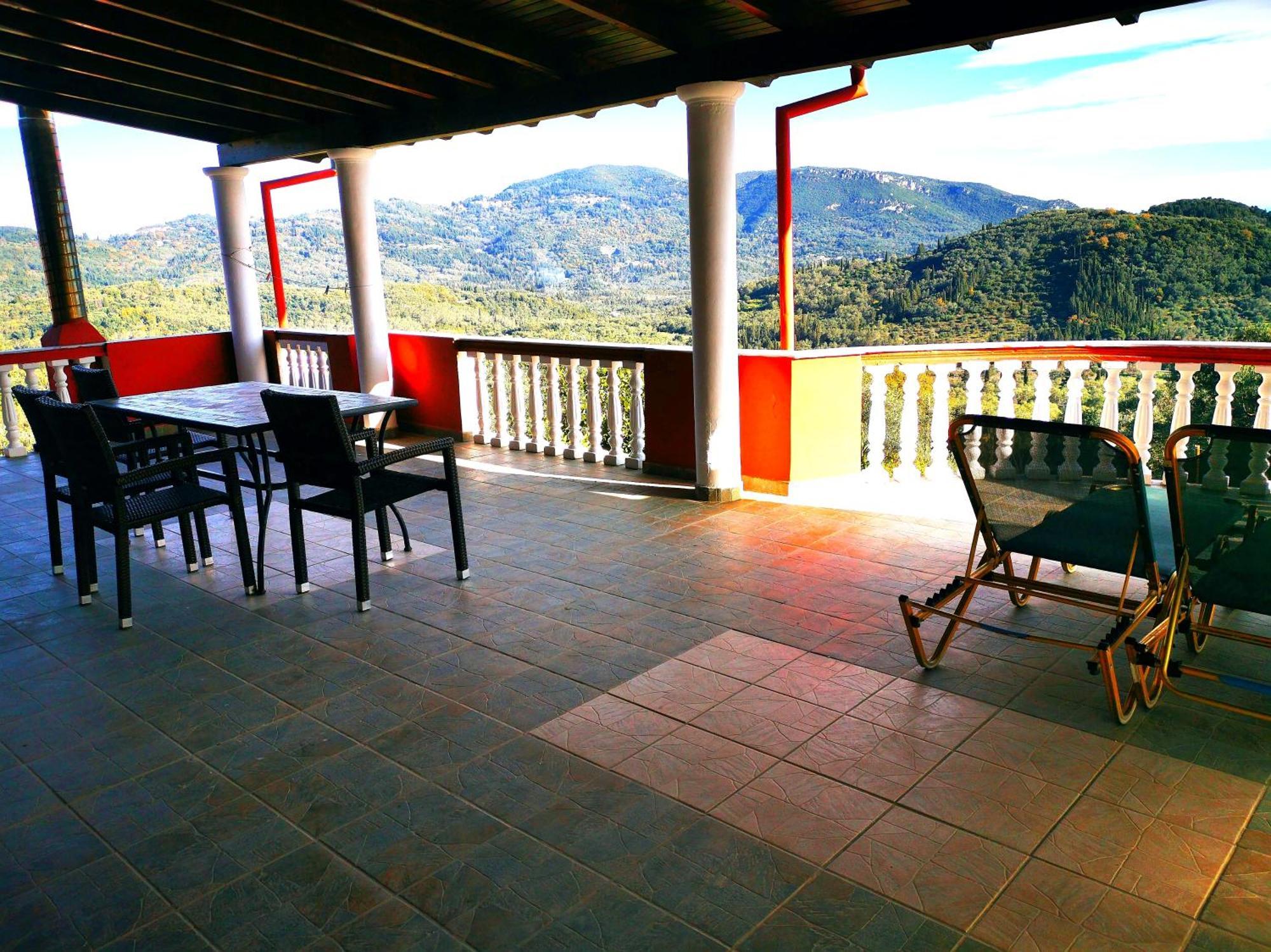 Villa Pangalis Romantica Kato Pavliana الغرفة الصورة